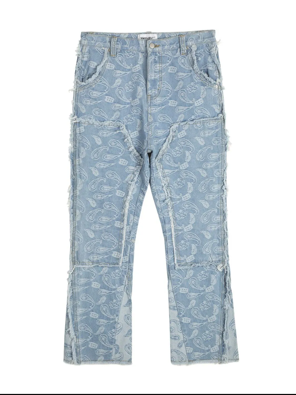 Men's Contrast Washed Bootcut Jeans sold by Unique Kulture product image thumbnail 5