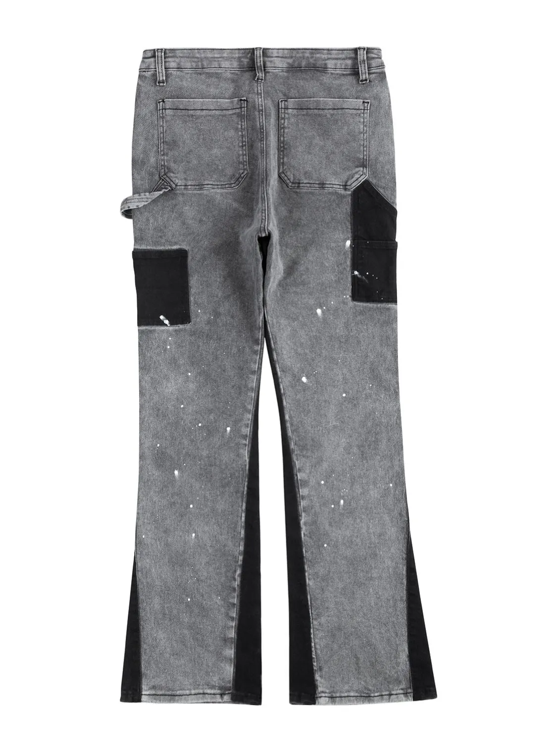 Men's Contrast Washed Bootcut Jeans sold by Unique Kulture product image thumbnail 2