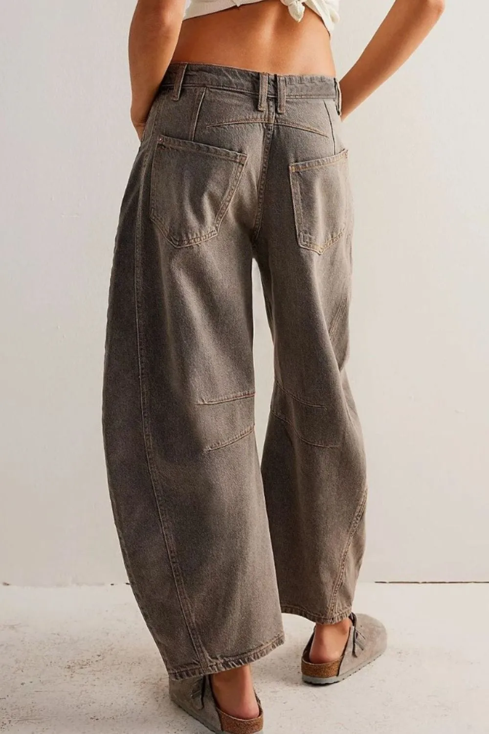 Candy Wide Leg Jeans with Pockets sold by Unique Kulture product image thumbnail 5