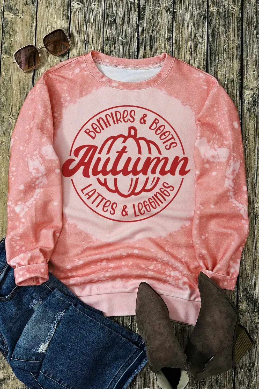 Letter Graphic Long Sleeve Sweatshirt sold by Unique Kulture product image thumbnail 3