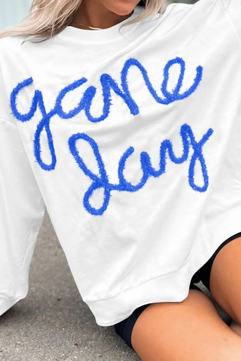 Round Neck Long Sleeve Sweatshirt sold by Unique Kulture product image thumbnail 5