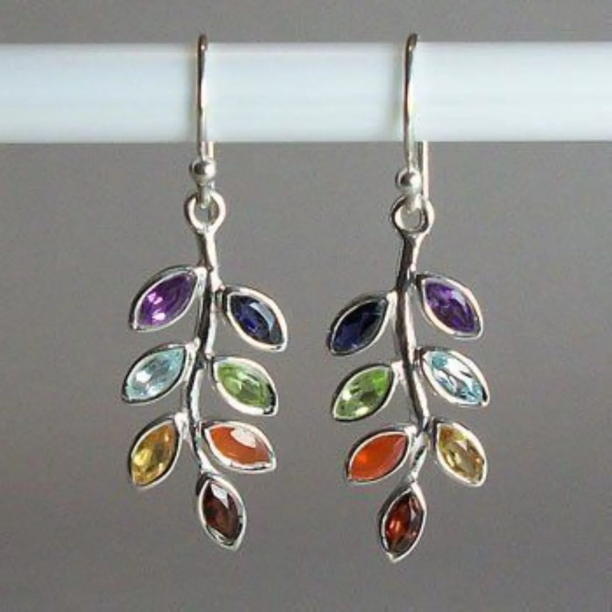 Leaf Shape Alloy Earrings sold by Unique Kulture product image thumbnail 3