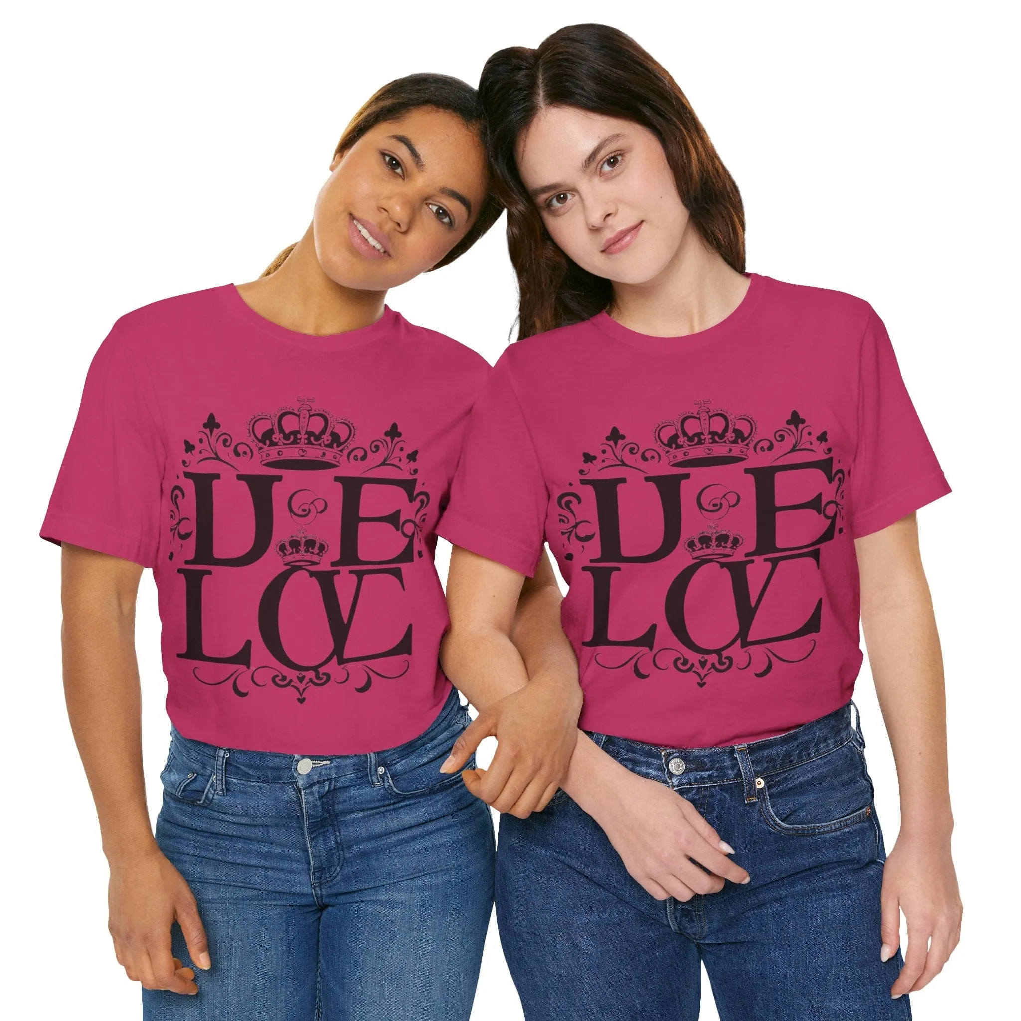 Love Black T Shirt sold by Unique Kulture