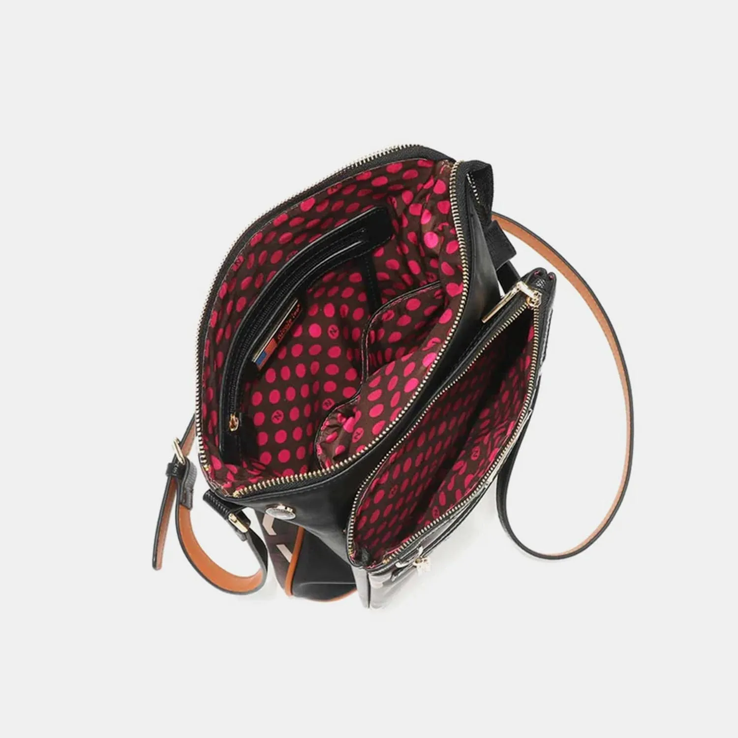 Nicole Lee USA Geometric Pattern Crossbody Bag sold by Unique Kulture product image thumbnail 5