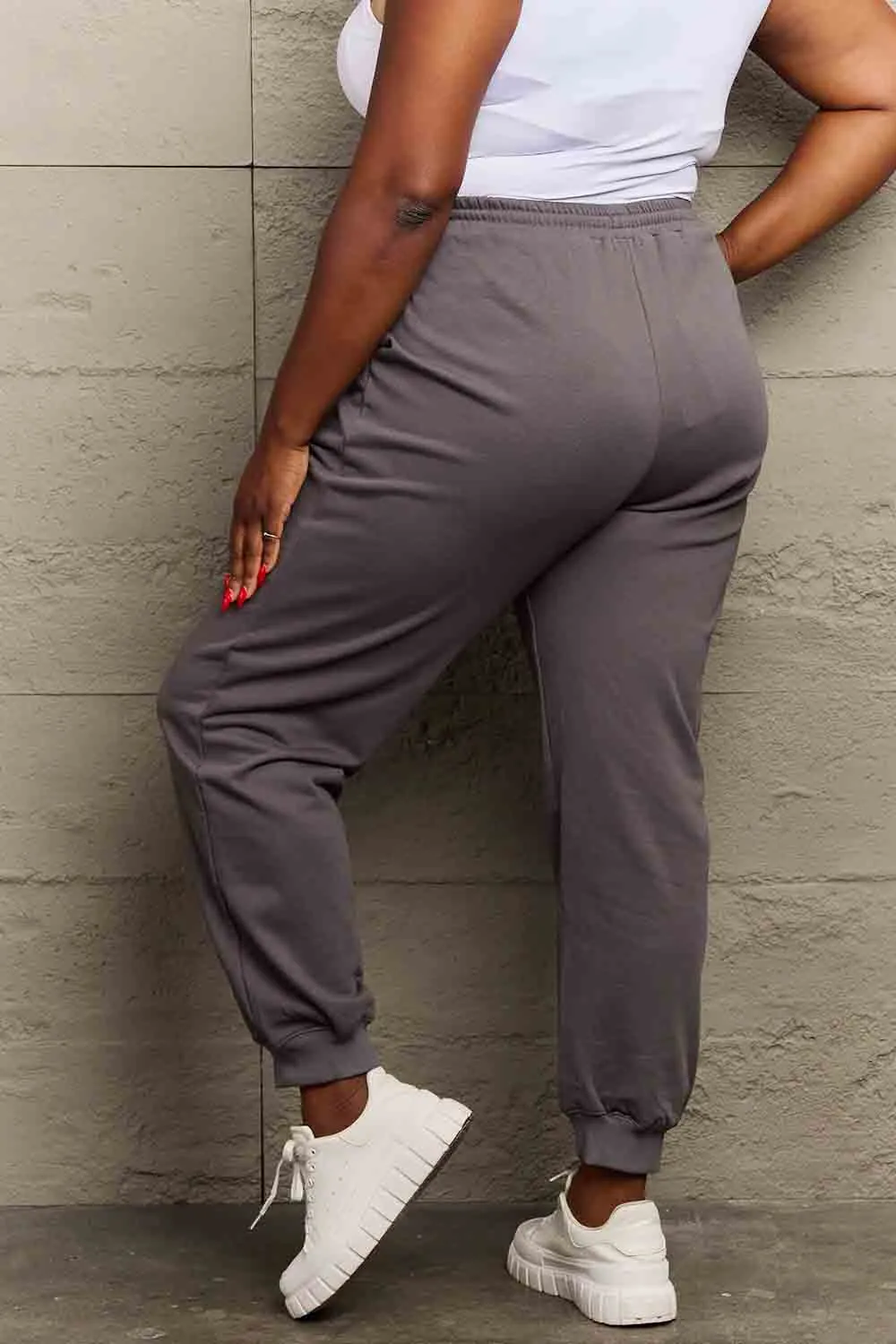 Simply Love Simply Love Full Size Drawstring Angel Graphic Long Sweatpants sold by Unique Kulture product image thumbnail 5