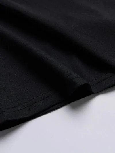 Letter Graphic Round Neck Half Sleeve T-Shirt sold by Unique Kulture product image thumbnail 4