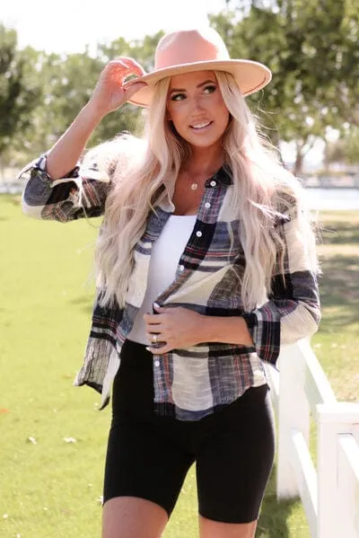 Plaid Button Up Long Sleeve Shirt sold by Unique Kulture product image thumbnail 2
