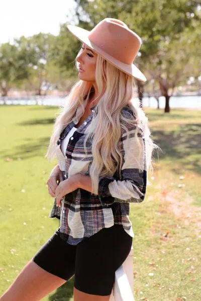 Plaid Button Up Long Sleeve Shirt sold by Unique Kulture product image thumbnail 3