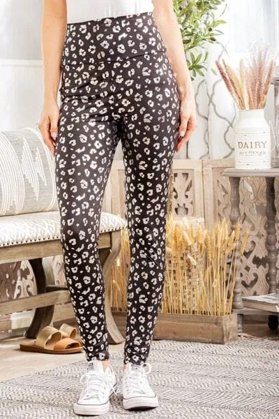 Heimish Full Size Leopard High Waist Leggings sold by Unique Kulture