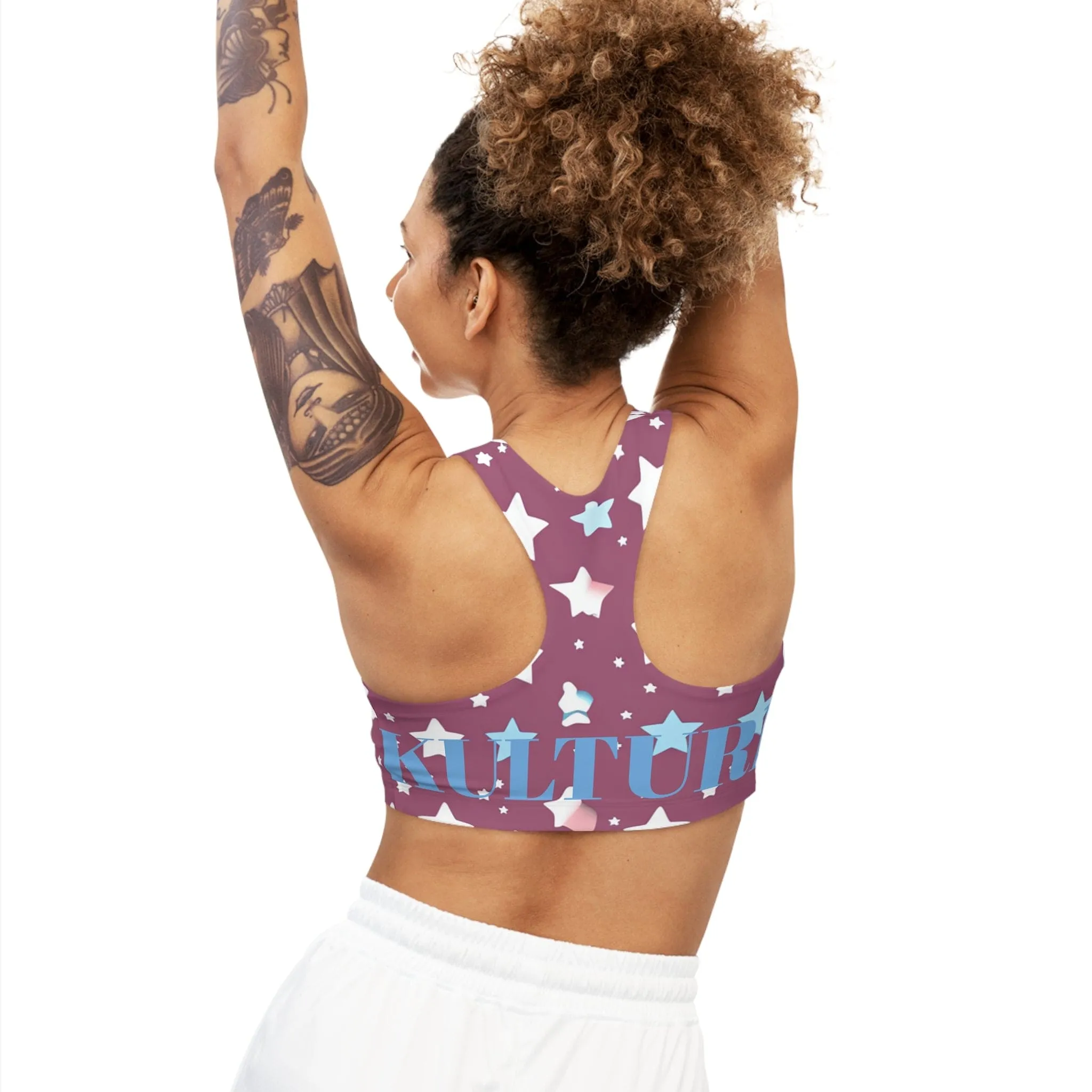 Unique Kulutre Seamless Sports Bra sold by Unique Kulture