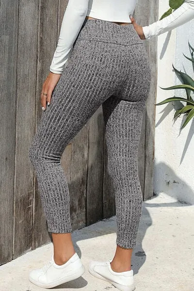 Ribbed High Waist Leggings sold by Unique Kulture product image thumbnail 2