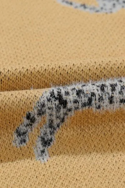Animal Element Round Neck Dropped Shoulder Sweater sold by Unique Kulture product image thumbnail 5