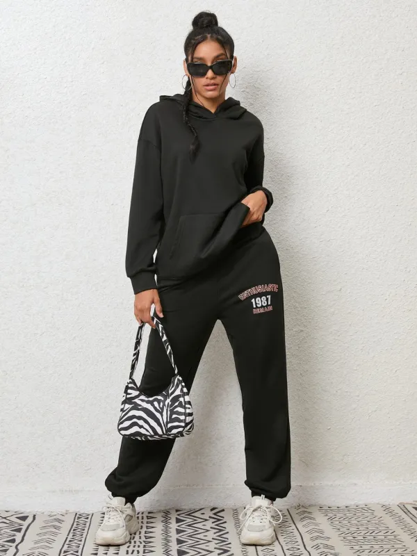 Graphic Hoodie and Sweatpants Set sold by Unique Kulture