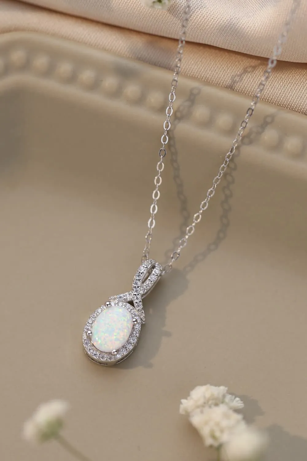 Feeling My Best Opal Pendant Necklace sold by Unique Kulture product image thumbnail 5
