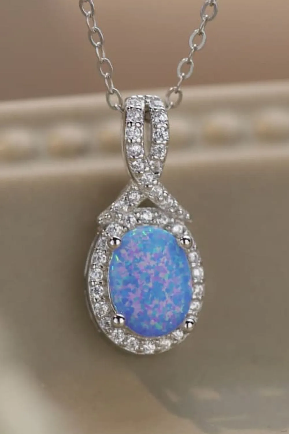 Feeling My Best Opal Pendant Necklace sold by Unique Kulture product image thumbnail 2