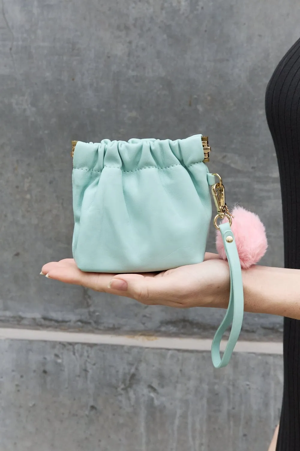 Nicole Lee USA Faux Leather Pouch sold by Unique Kulture product image thumbnail 4