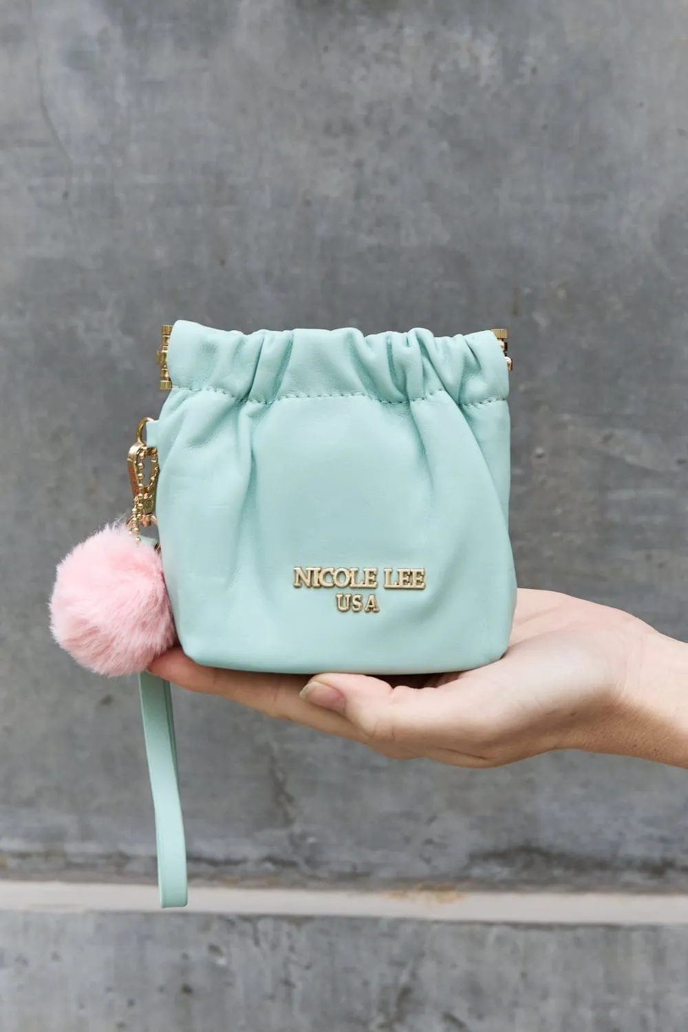 Nicole Lee USA Faux Leather Pouch sold by Unique Kulture product image thumbnail 2