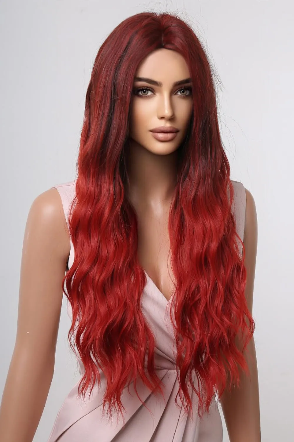 13*1" Full-Machine Wigs Synthetic Long Wave 27" sold by Unique Kulture product image thumbnail 5