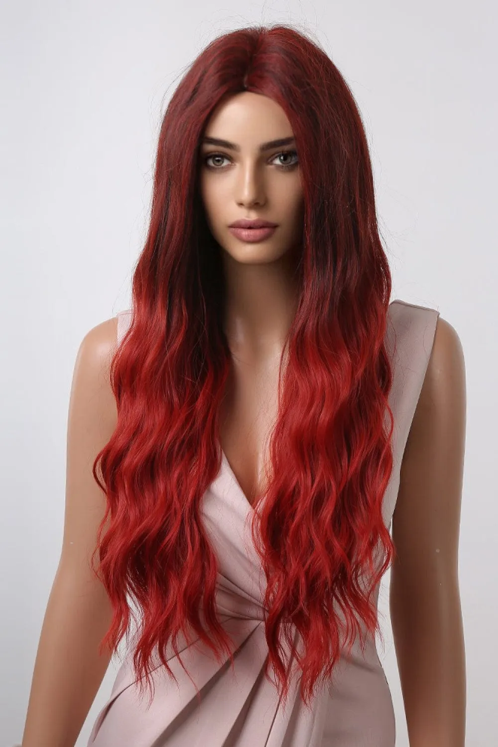 13*1" Full-Machine Wigs Synthetic Long Wave 27" sold by Unique Kulture product image thumbnail 3