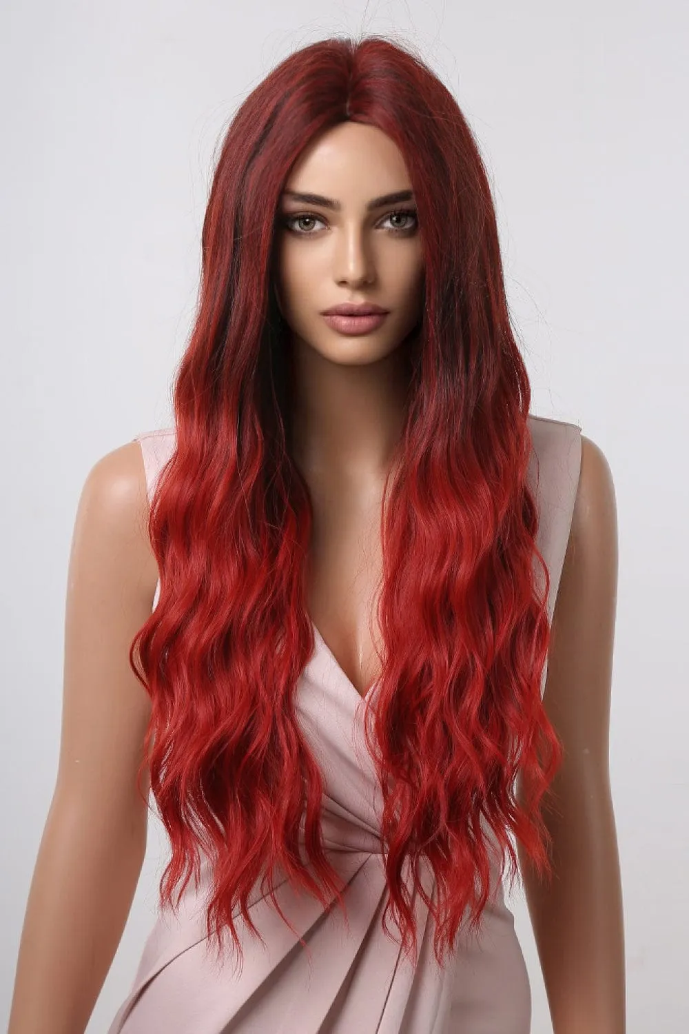13*1" Full-Machine Wigs Synthetic Long Wave 27" sold by Unique Kulture