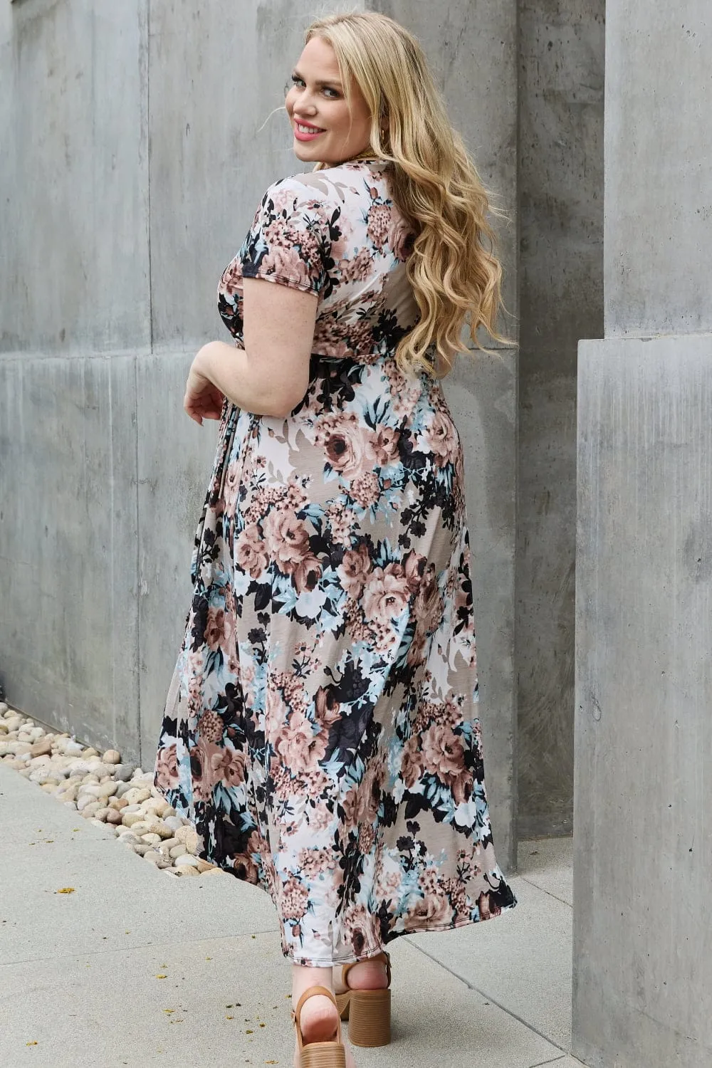 Heimish Give Me Roses Full Size Floral Maxi Wrap Dress sold by Unique Kulture product image thumbnail 2