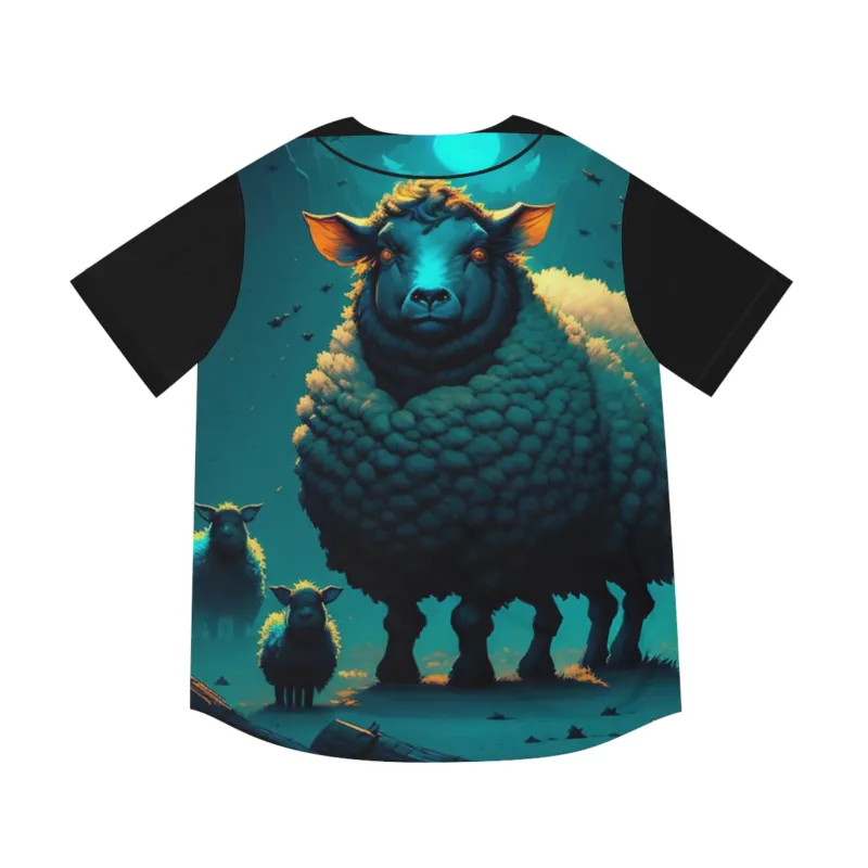 Black Sheep Baseball Jersey made by Unique Kulture