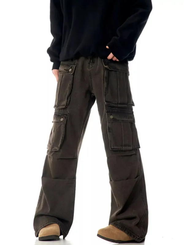 Men's Wash Relaxed Fit Cargo Pants sold by Unique Kulture