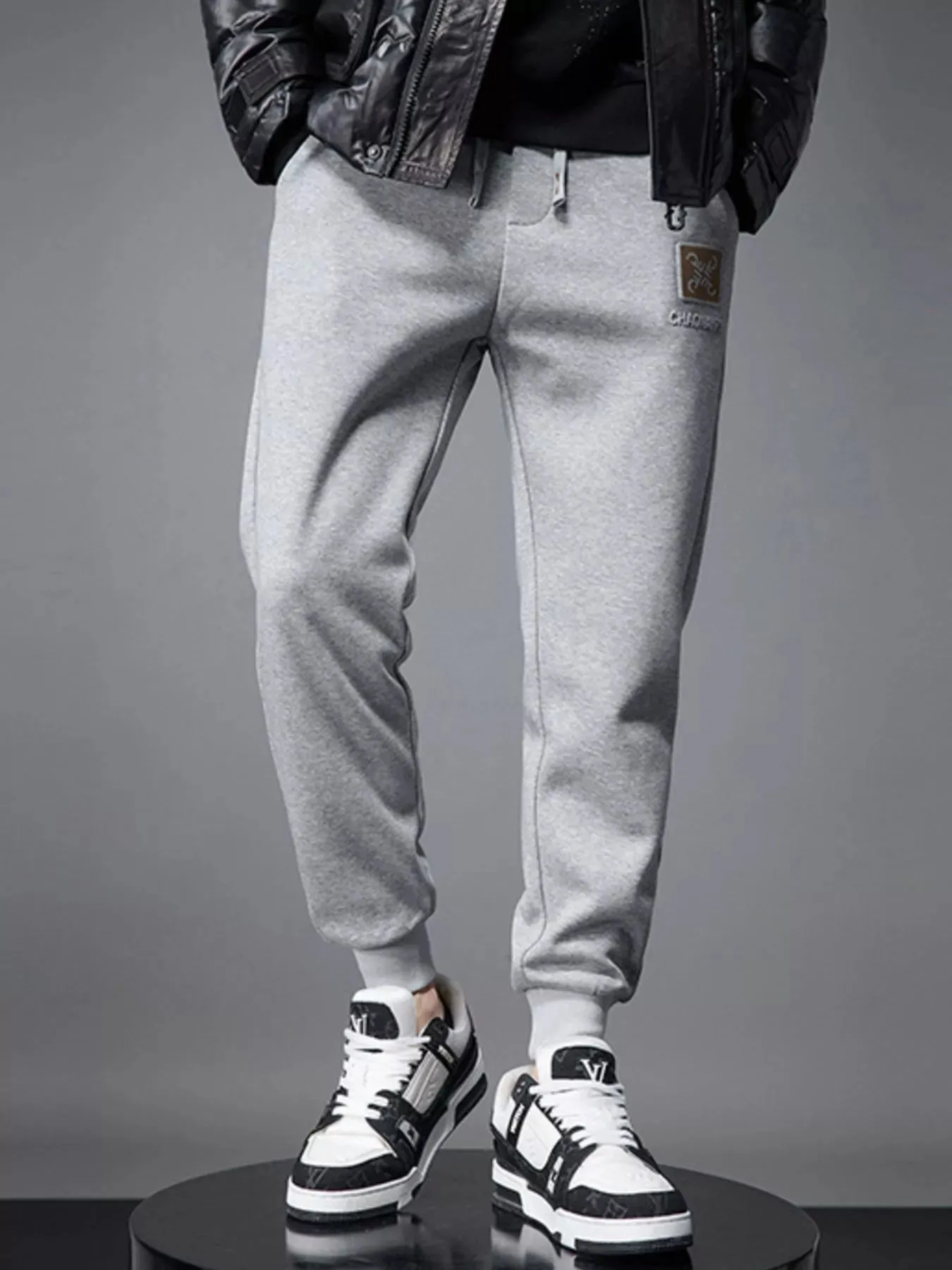 Men's Casual Loose Fit Joggers sold by Unique Kulture product image thumbnail 4