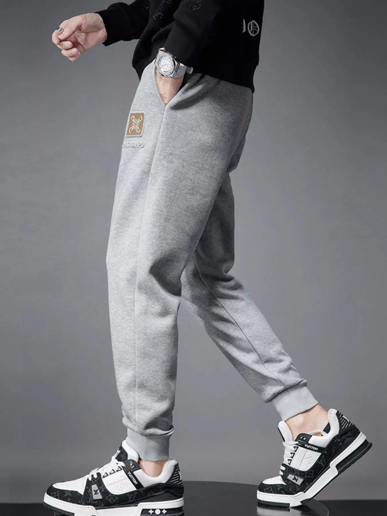 Men's Casual Loose Fit Joggers sold by Unique Kulture product image thumbnail 5