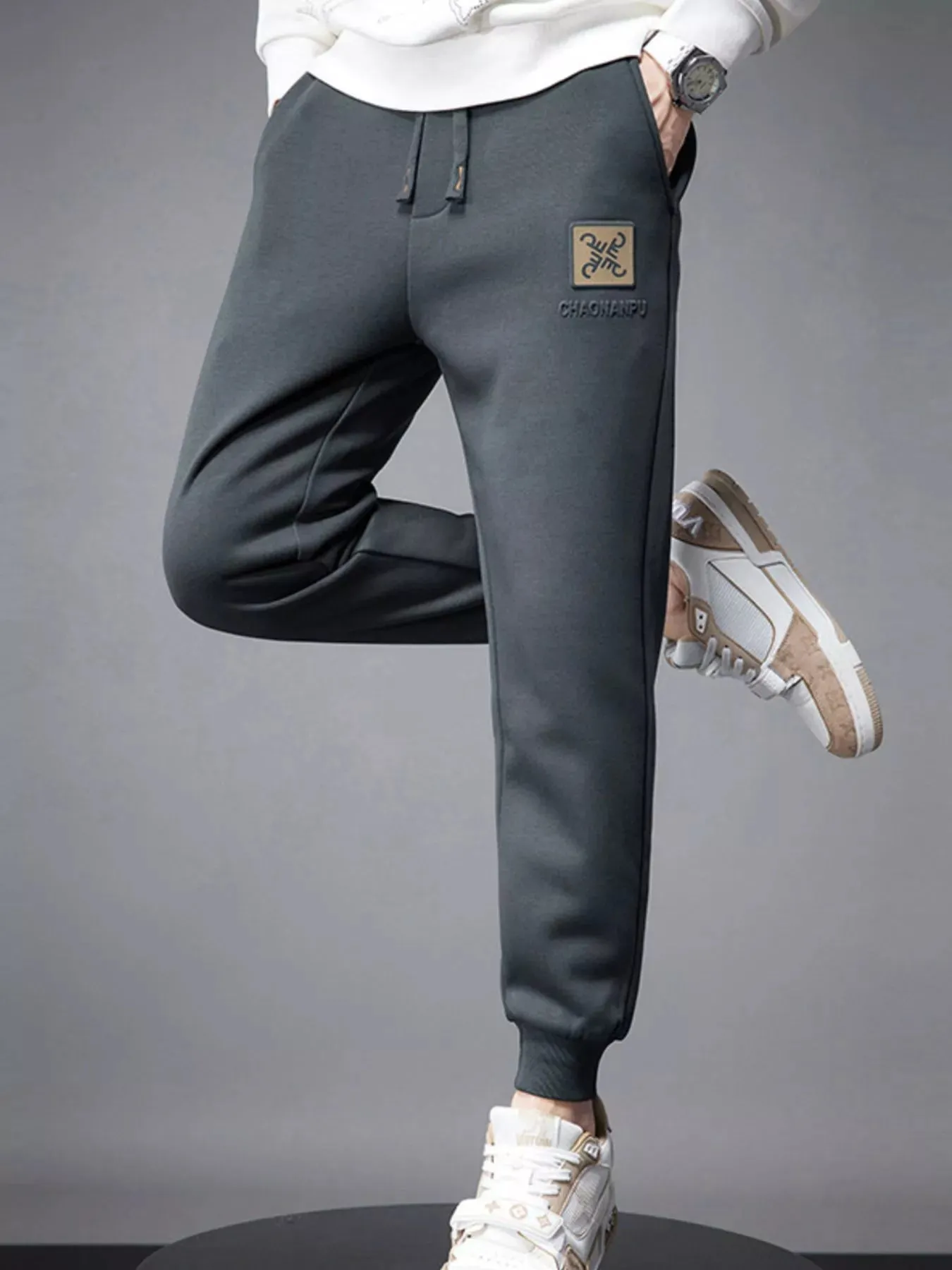 Men's Casual Loose Fit Joggers sold by Unique Kulture product image thumbnail 2