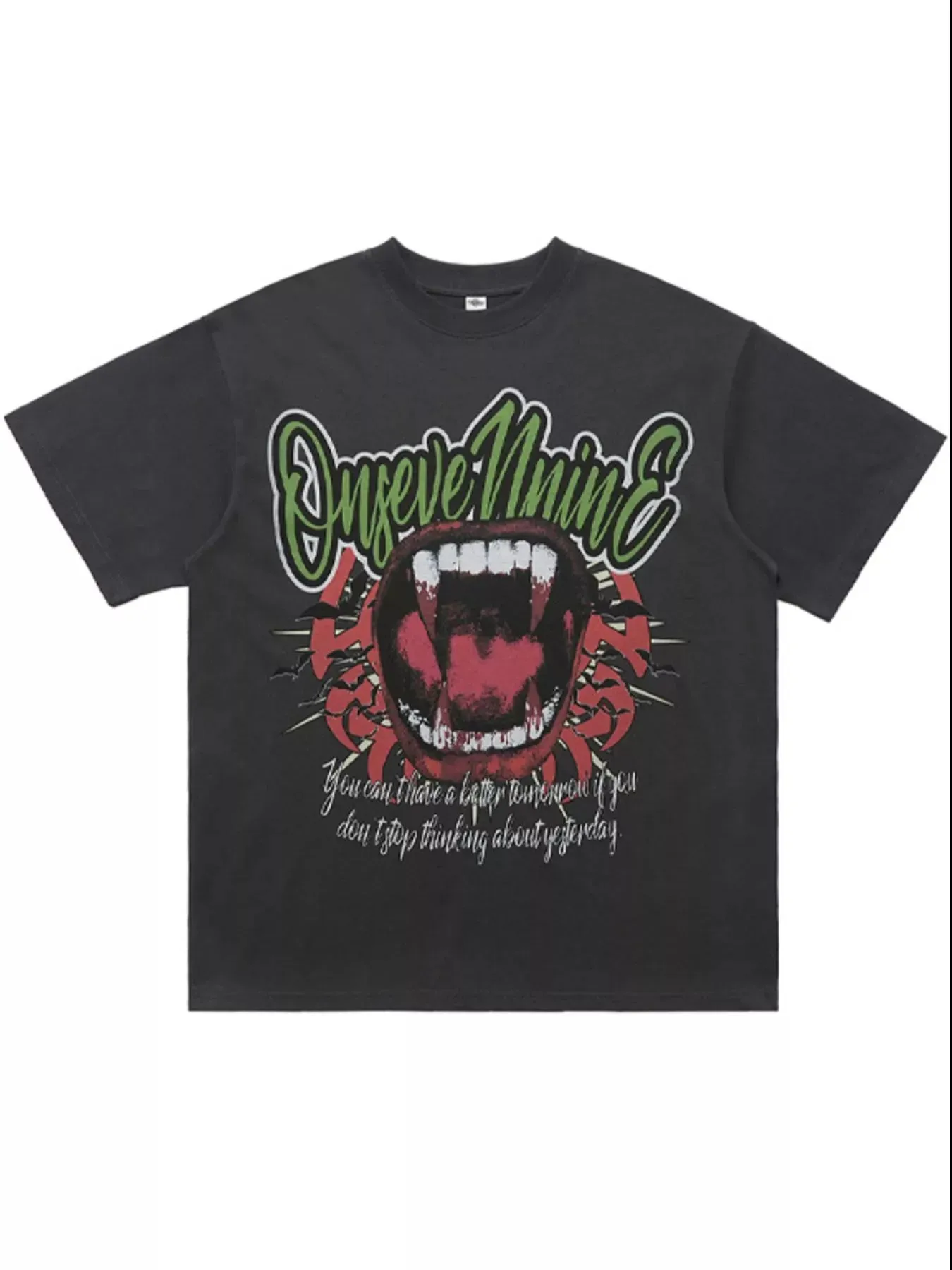 Men's Graphic Round Neck Oversized T-Shirt sold by Unique Kulture product image thumbnail 3