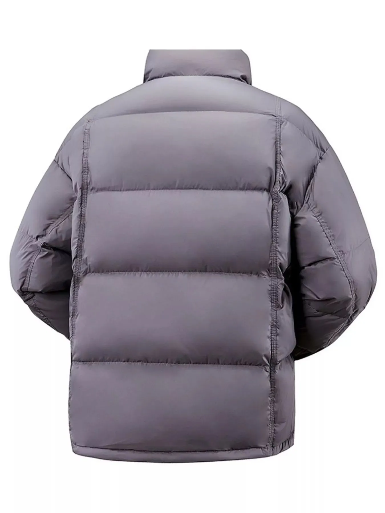Men's Plus Size Snap Down Padded Puffer Jacket sold by Unique Kulture product image thumbnail 3