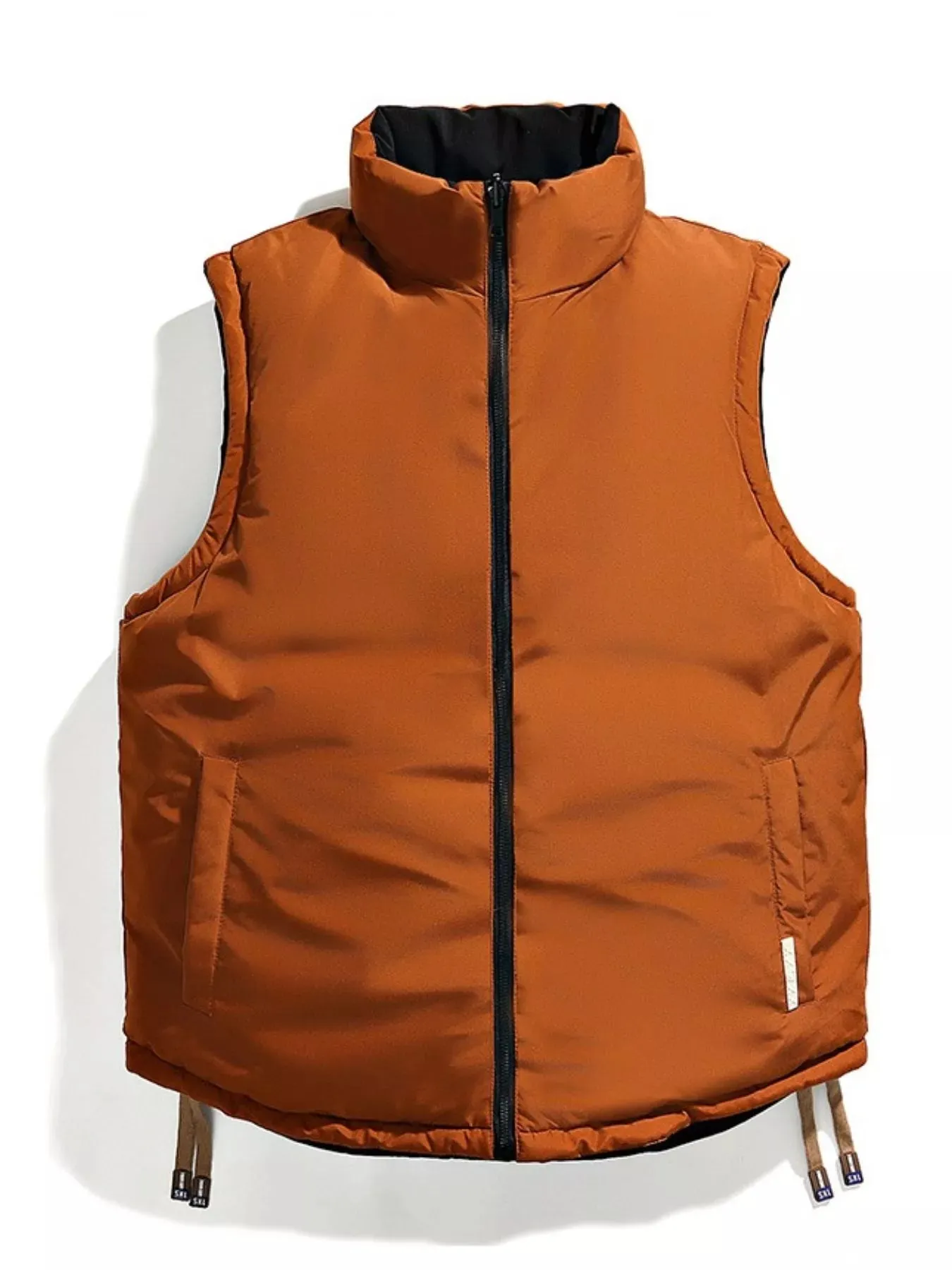 Men's Plus Size Sleeveless Padded Puffer Vest sold by Unique Kulture product image thumbnail 2