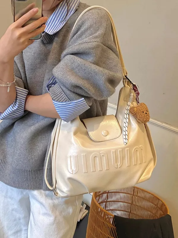 Adjustable Strap Convertible Shoulder Bag made by Trendsi
