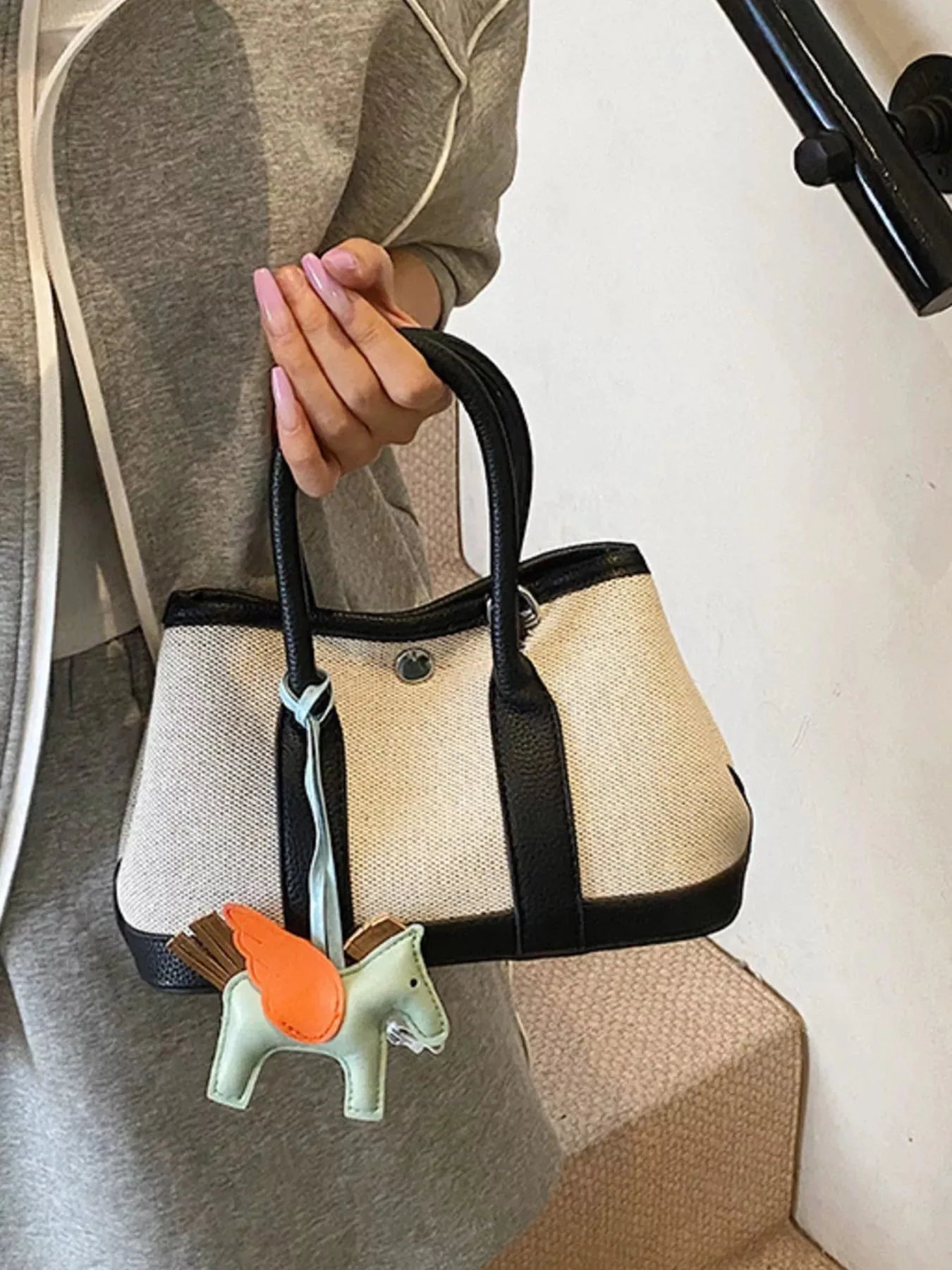 Contrast Crossbody Bag sold by Unique Kulture product image thumbnail 2