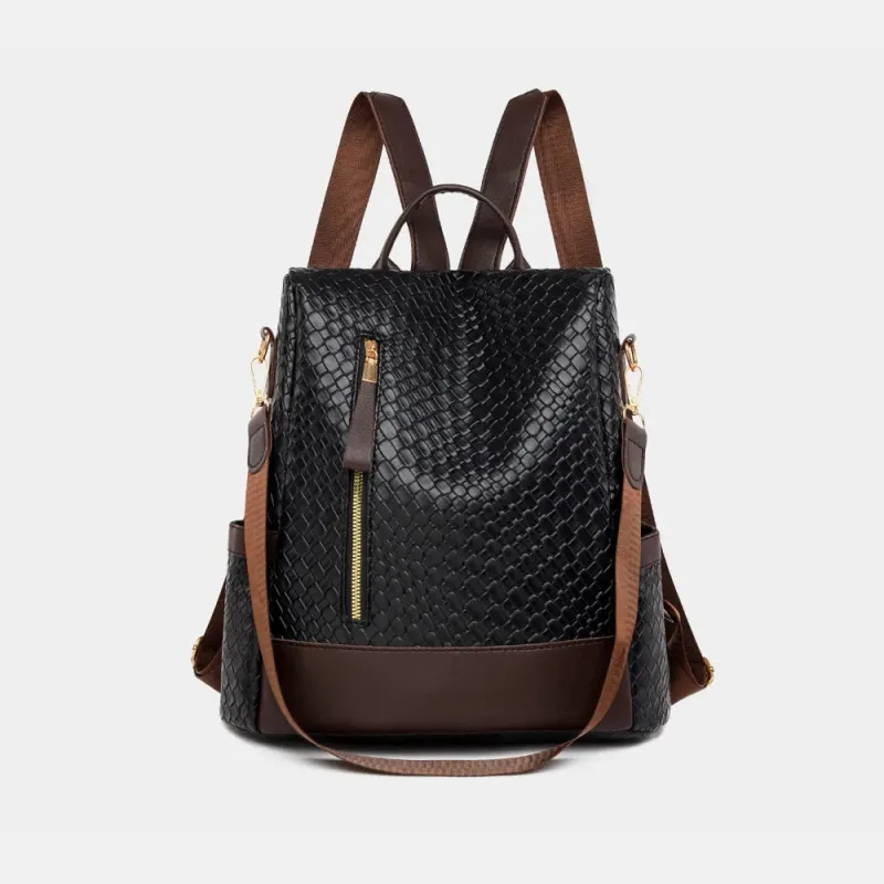 PU Leather Backpack Bag made by Unique Kulture