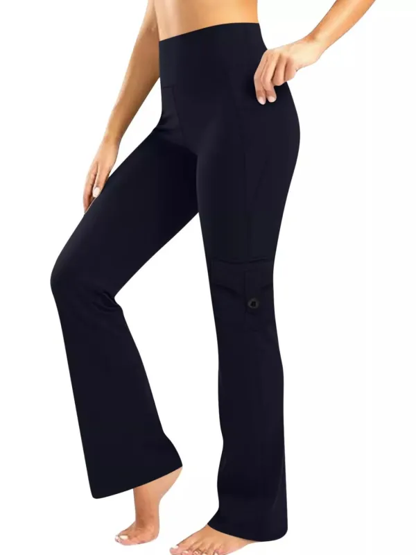 High-Waisted Yoga Pants with Pockets sold by Unique Kulture