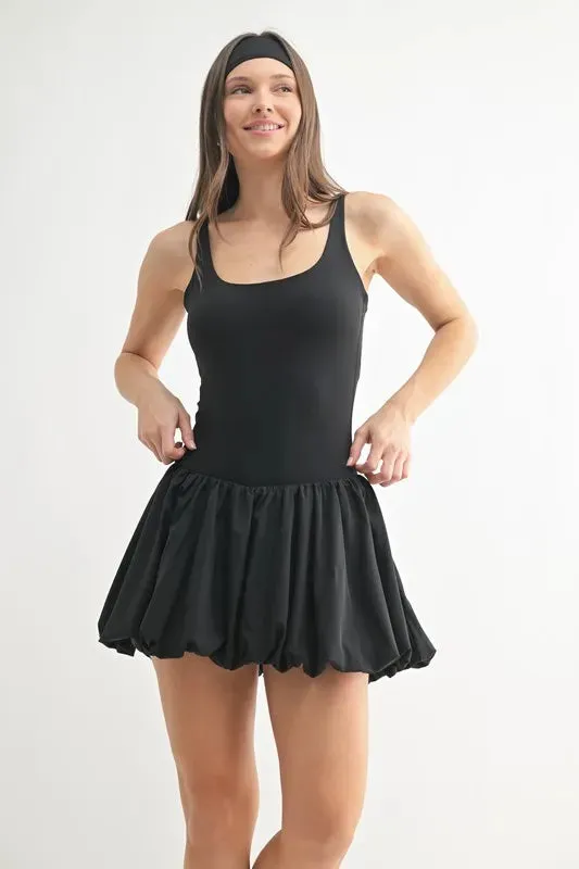 MONO B Bubble Active Mini Dress made by Trendsi