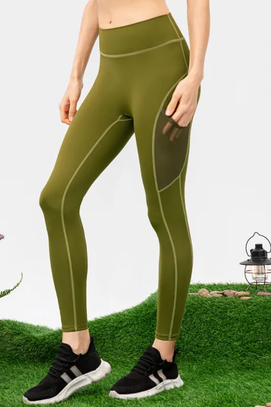 High Waist Slim Fit Long Sports Pants sold by Unique Kulture