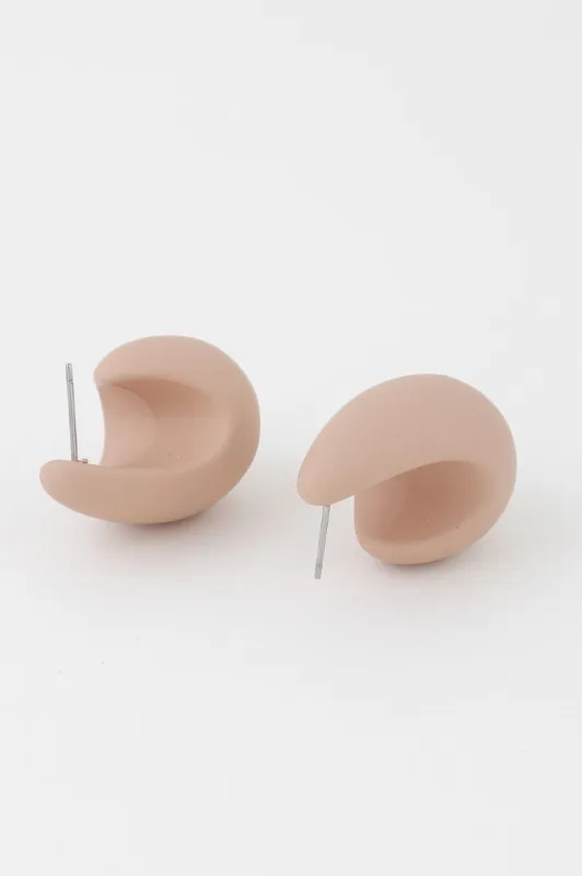 Bright Bulky Hoop Earrings made by Unique Kulture