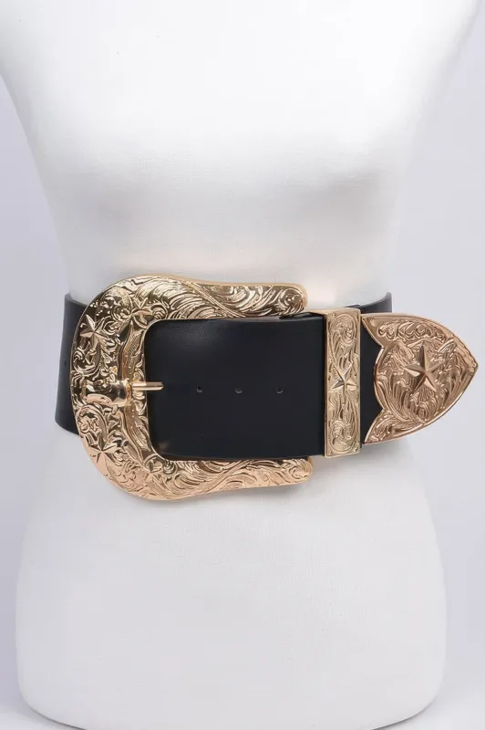 Oversized Buckle Plus Size Belt sold by Unique Kulture