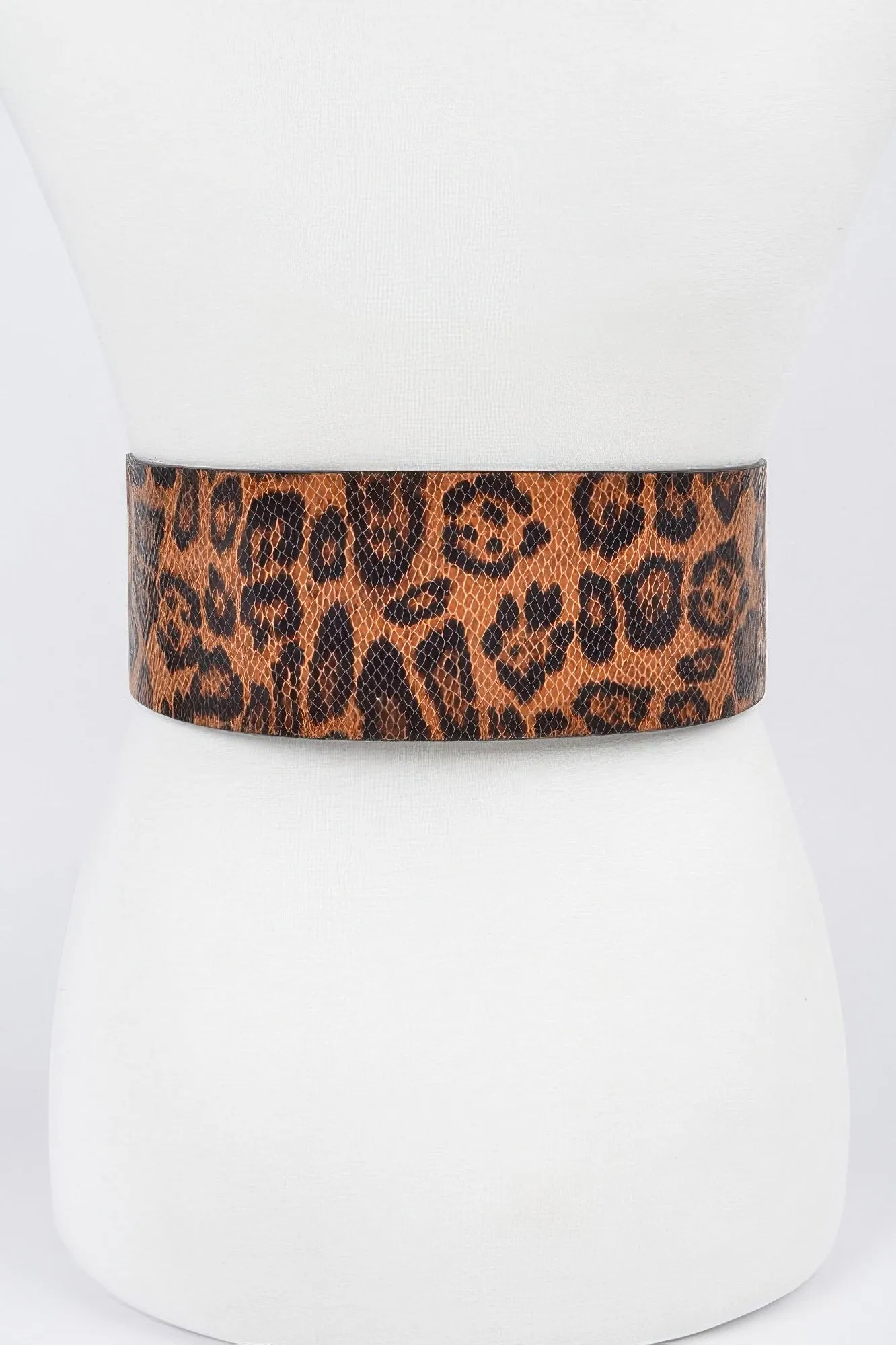 Simple Buckle Faux Leo Plus Size Belt sold by Unique Kulture product image thumbnail 3