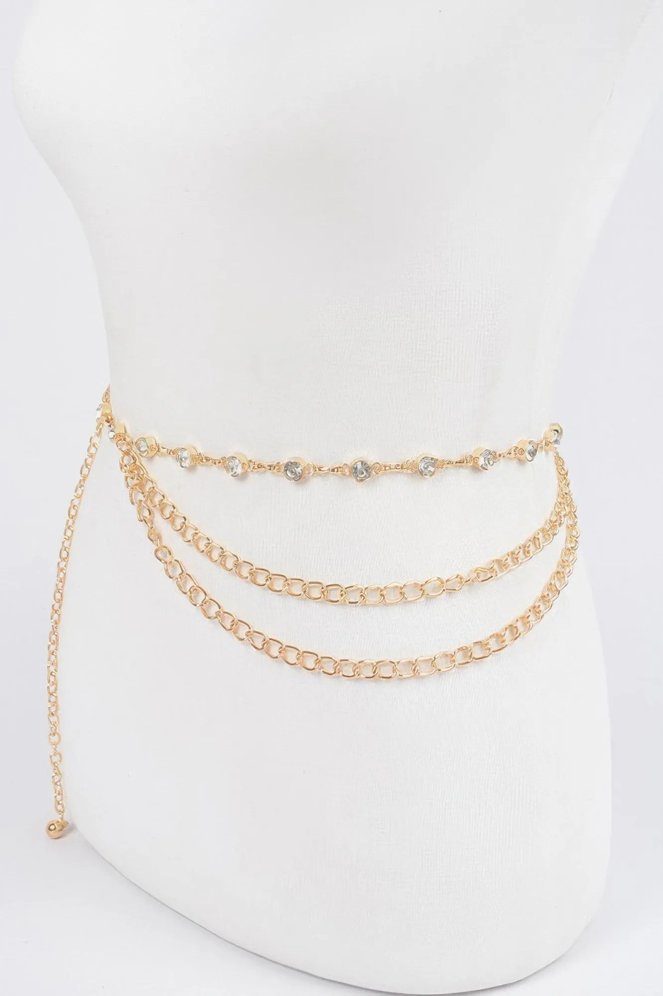 Stone Chain Layered Belt sold by Unique Kulture product image thumbnail 2