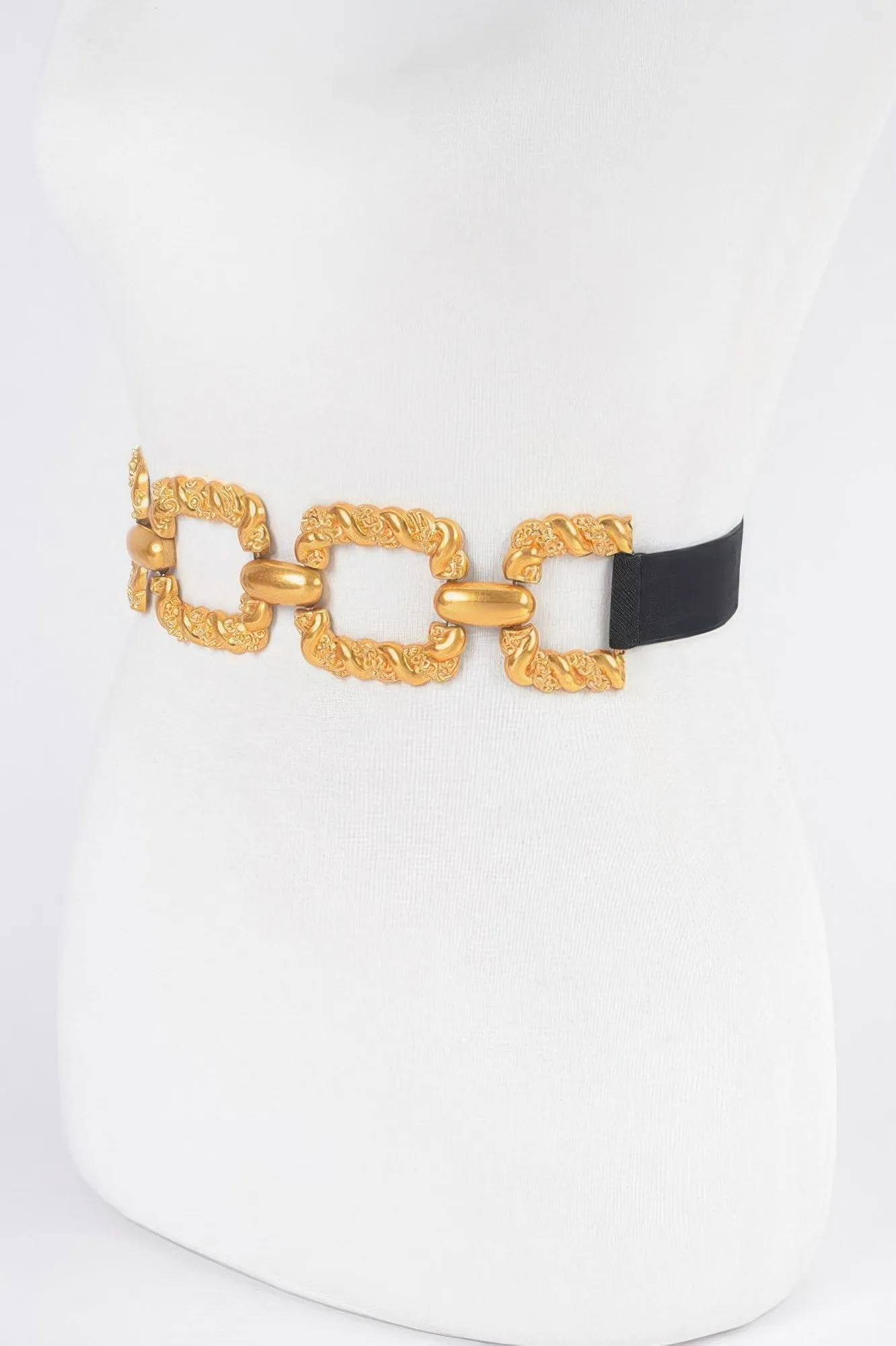 Multi Metal Buckle Elastic Plus Size Belt sold by Unique Kulture product image thumbnail 2