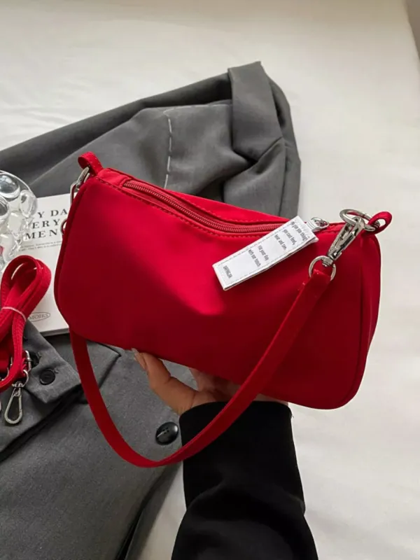 Solid Color Crossbody Bag made by Trendsi