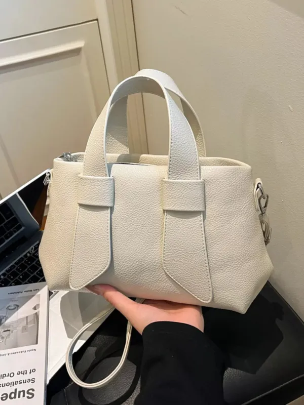 Textured Faux Leather Crossbody Bag sold by Unique Kulture