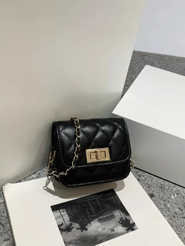 Quilted Chain Strap Crossbody Bag sold by Unique Kulture