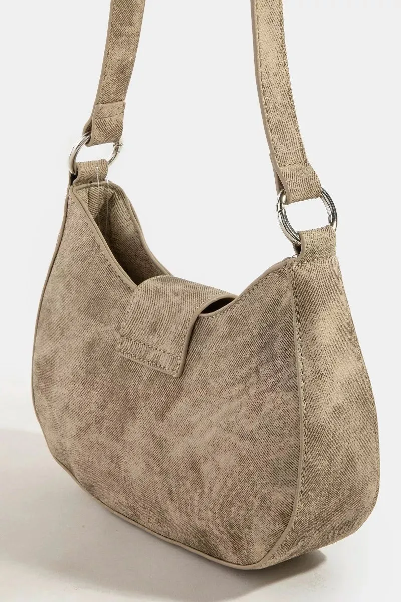 Fame Buckle Detail Hobo Shoulder Bag sold by Unique Kulture product image thumbnail 3