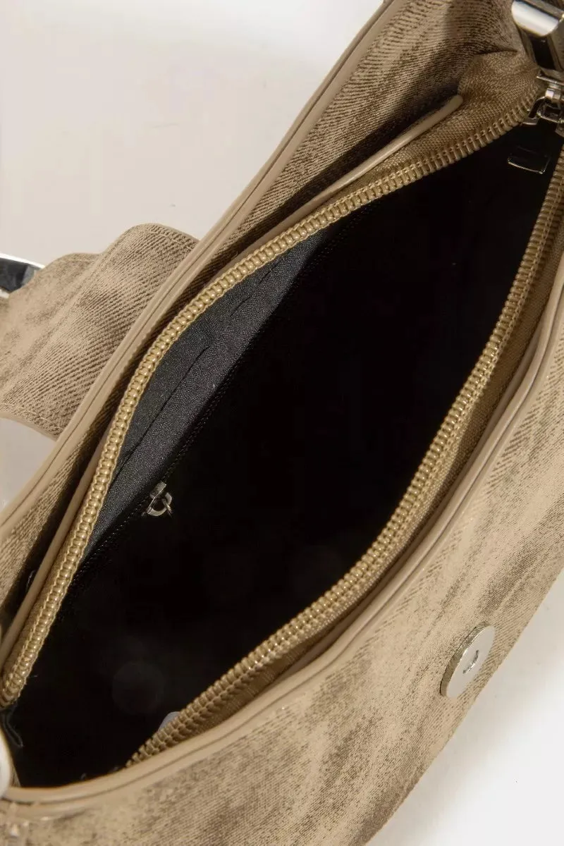 Fame Buckle Detail Hobo Shoulder Bag sold by Unique Kulture product image thumbnail 4