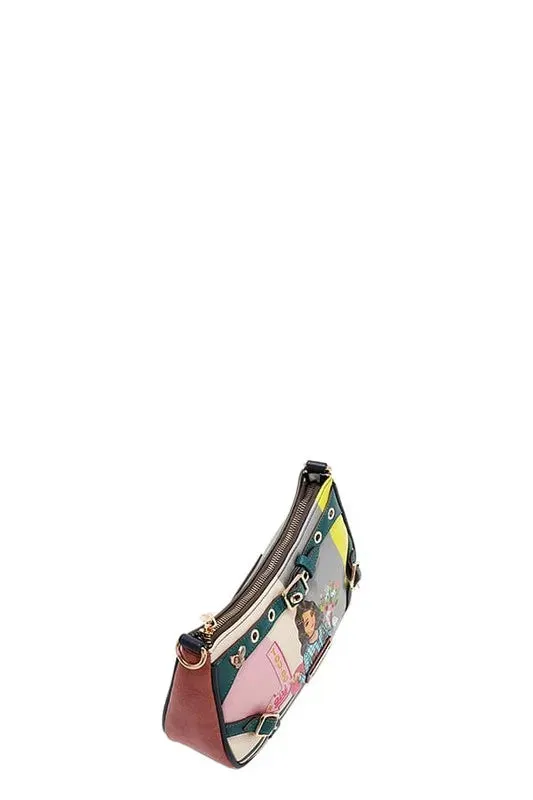 Nicole Lee USA Crescent Shaped Crossbody Bag sold by Unique Kulture product image thumbnail 4